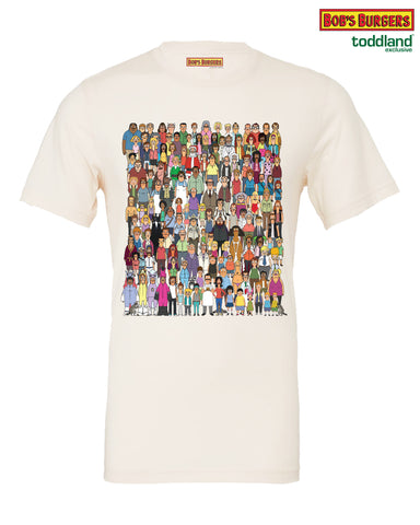 Bob's Burgers - (almost) Everybody Tee - Natural