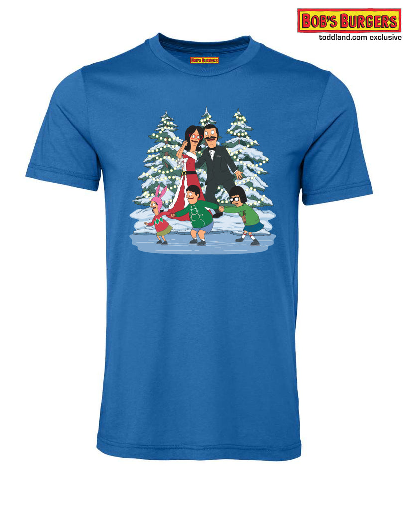 Bobs Burgers - Holiday 2023 Family Tee - solid true royal triblend