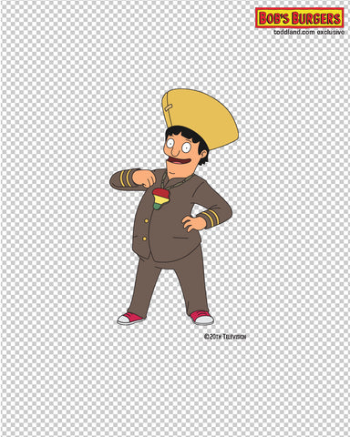 Bob's Burgers - G.E.N.E. Clear Die Cut Sticker