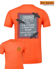 Bobs Burgers - Halloween 2023 Burger of the Day Tee - orange