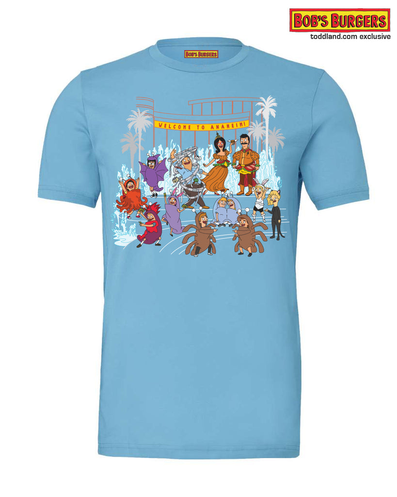 Bobs Burgers - Wondercon 2024 Tee - Ocean Blue (*ships 4/8 - 4/15)