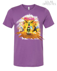 Solar Opposites - My Family Tee  - purple (*ships mid august or before)