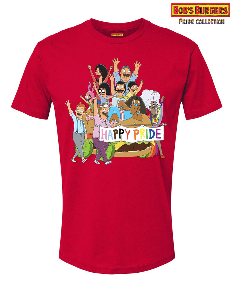 2024 Bob's Burgers Pride - Pride Parade Tee (pre-order, read description)