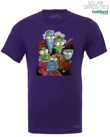 Solar Opposites - Royal Opposites Tee - Purple