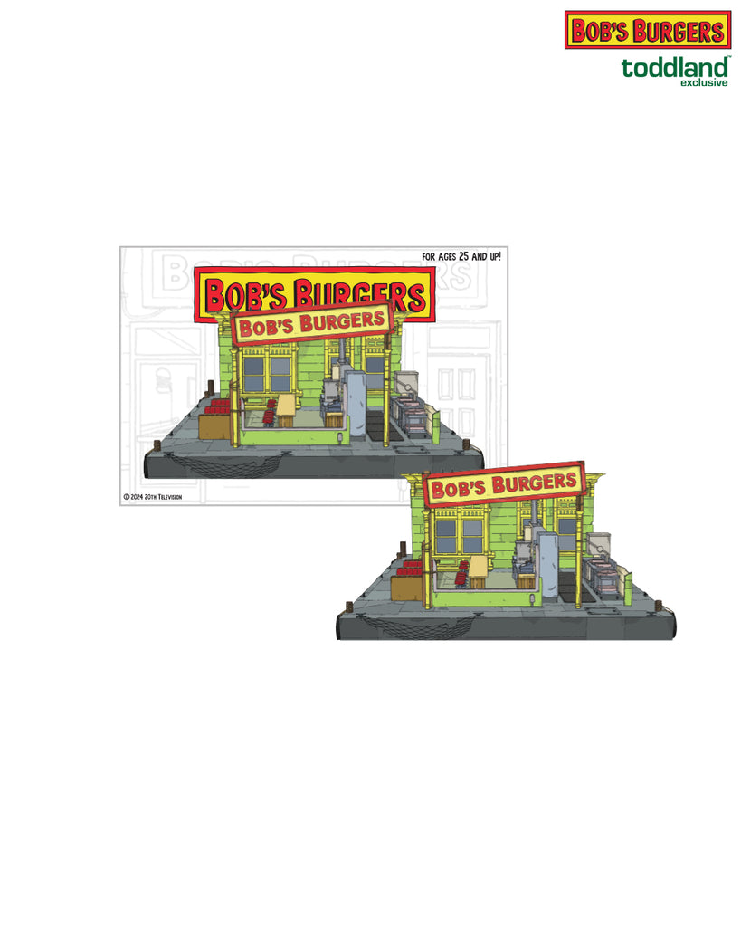 Bob's Burgers - 2025 Building Series - Burger raft Pin