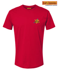 Bobs Burgers - Holiday Burger of the Day Tee - red