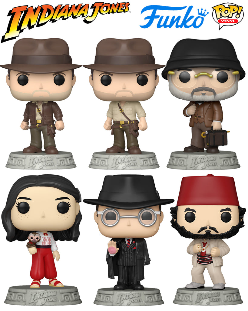 Funko POP! Indiana Jones - Set of 6