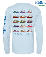 The Great North - Lone Moose Harbor Long Sleeve Tee