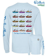 The Great North - Lone Moose Harbor Long Sleeve Tee