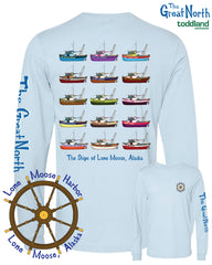 The Great North - Lone Moose Harbor Long Sleeve Tee