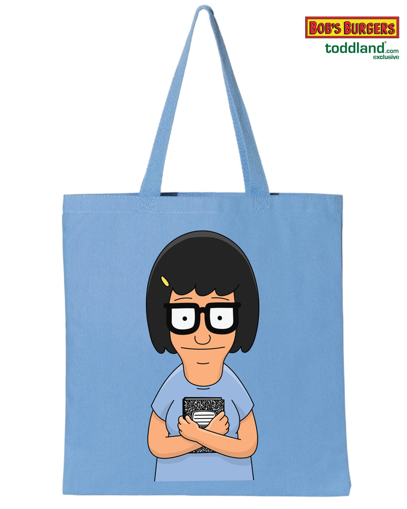 Bob's Burgers - Tina heavy canvas grocery tote - Light Blue