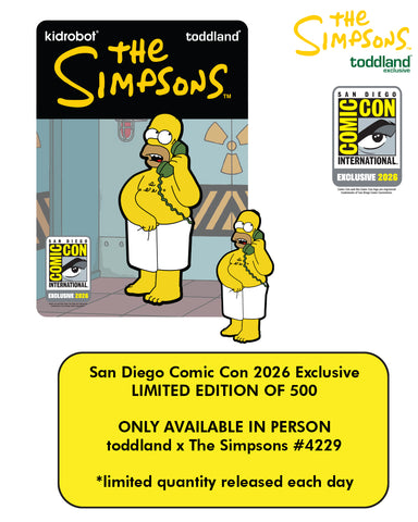 The Simpsons - SDCC 2026 EXCLUSIVE Enamel Pin - You'll have to speak up I'm wearing a towel - Not sold online