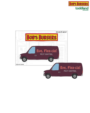 Bob's Burgers - 2025 Van Series - Bye, Flea-cia Pin #9 in the series - hard enamel pin
