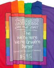 Pride 2020 - ROYAL - Bob's Burgers Burger of the Day tee