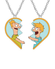 Bob's Burgers Andy&Ollie BFF necklaces