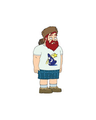 American Dad - Halloween Buckle enamel pin (limited edition of 100)