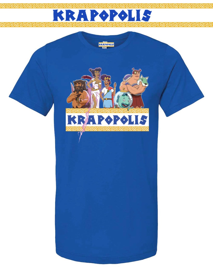 Krapopolis - Heroes Tee (royal blue)