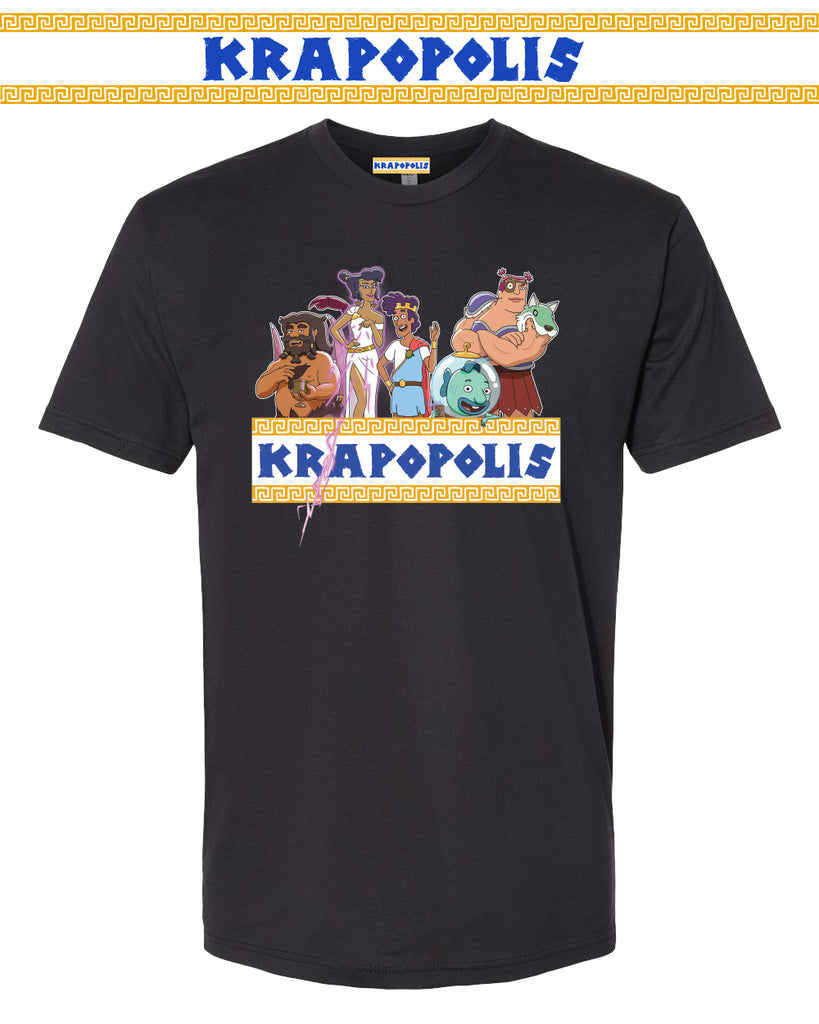 Krapopolis - Heroes Tee (vintage black)
