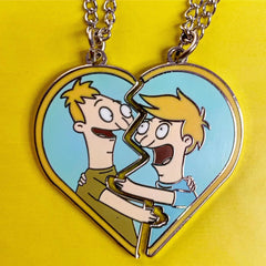 Bob's Burgers Andy&Ollie BFF necklaces