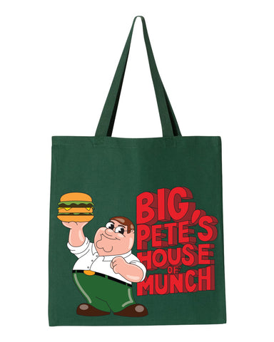 Family Guy House of Munch heavy canvas grocery tote