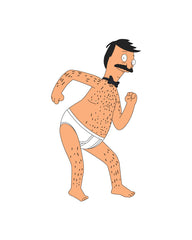 2019 SDCC Bob's Burgers Exclusive Sloppy Bear Bob pin