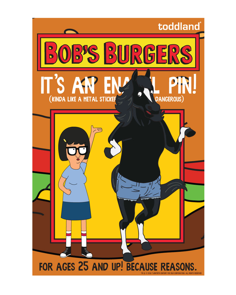 Wondercon 2018 Tina & Jericho 2 pack Enamel pins (Wondercon pickup only)