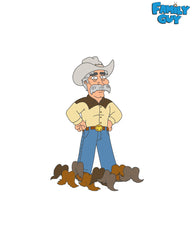 Family Guy - Wild West pin (limited edition of 125)